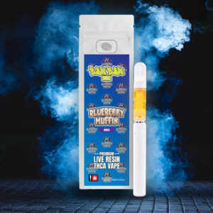 BamBamBudz - Blueberry Muffin (Indica) - 1g Live Resin THCa Vape