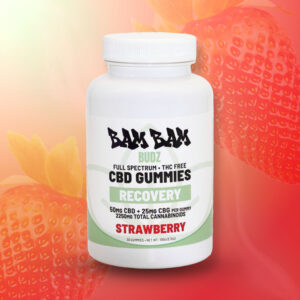RECOVERY Gummies - CBD+CBG - Strawberry