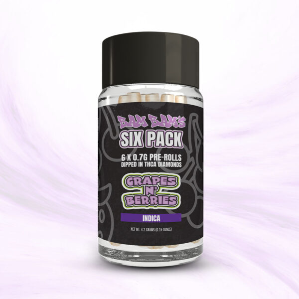 BamBam's 6 Pack - Grape N' Berries - Indica