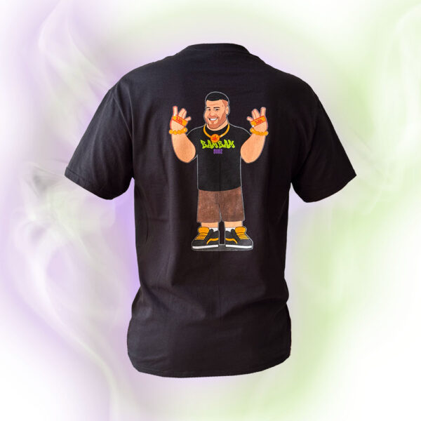 BamBamBudz *Special April Tour* Graphic T-Shirt - Purple Logo - Image 2
