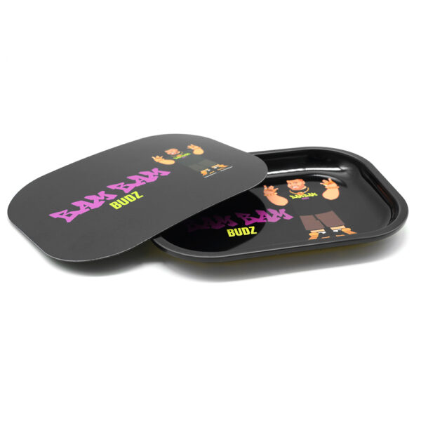 Metal Rolling Tray w/ Magnetic Cover - Image 4